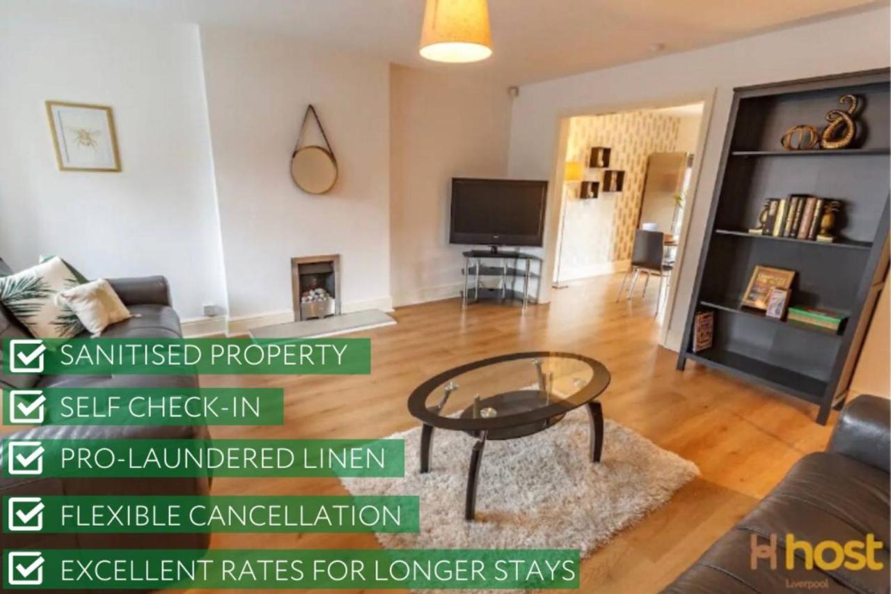 Host Liverpool - Rooms In A Spacious Coliving And Coworking Home With Garden, And Parking Close To Centre المظهر الخارجي الصورة